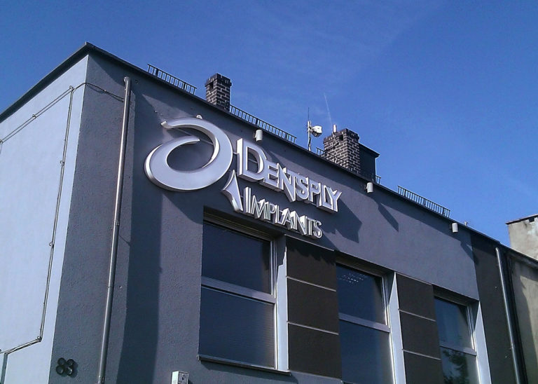 Dentsply litery swietlne