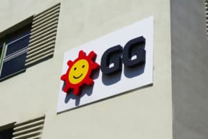 GG litery swietlne i plansza