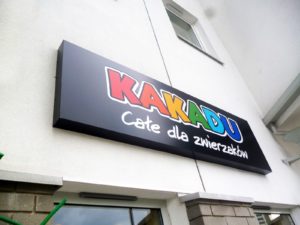 Kaseton podswietlany Kakadu