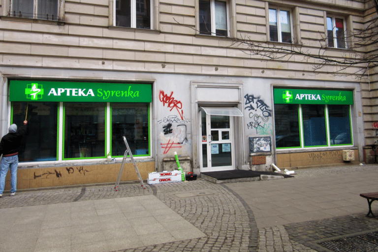 Kasetony apteka syrenka warszawa