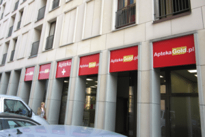 Kasetony warszawa apteka gold