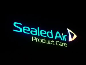 Litery podswietlane Sealed Air