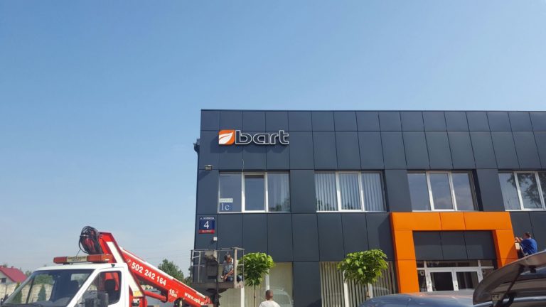 Reklama swietlna Bart