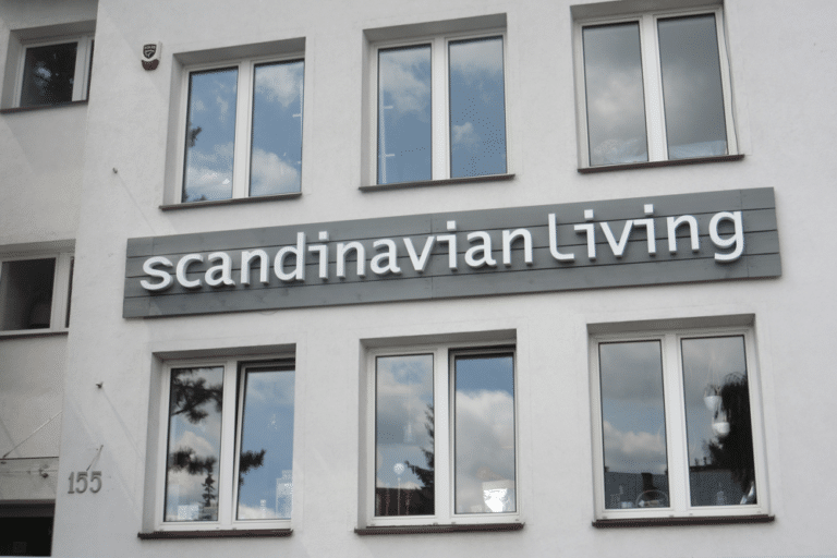 Reklama swietlna Scandinavian Living