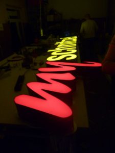 Reklamy swietlne Led My Shnitzel