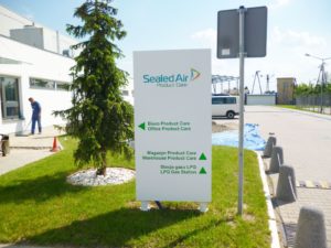 Totemy Warszawa Sealed Air