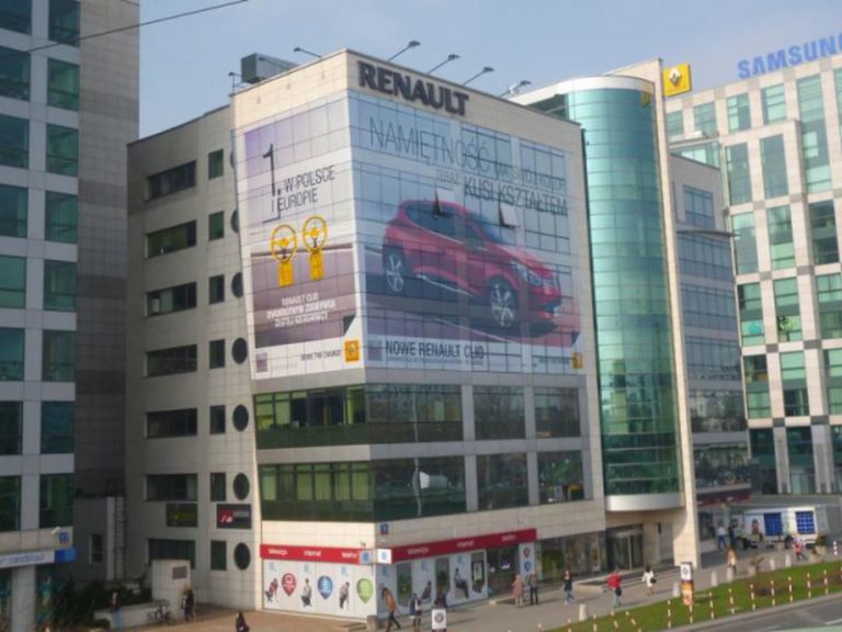 reklamy wielkoformatowe Renault