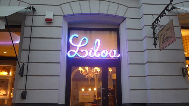 reklamy swietlne Lilou Warszawa